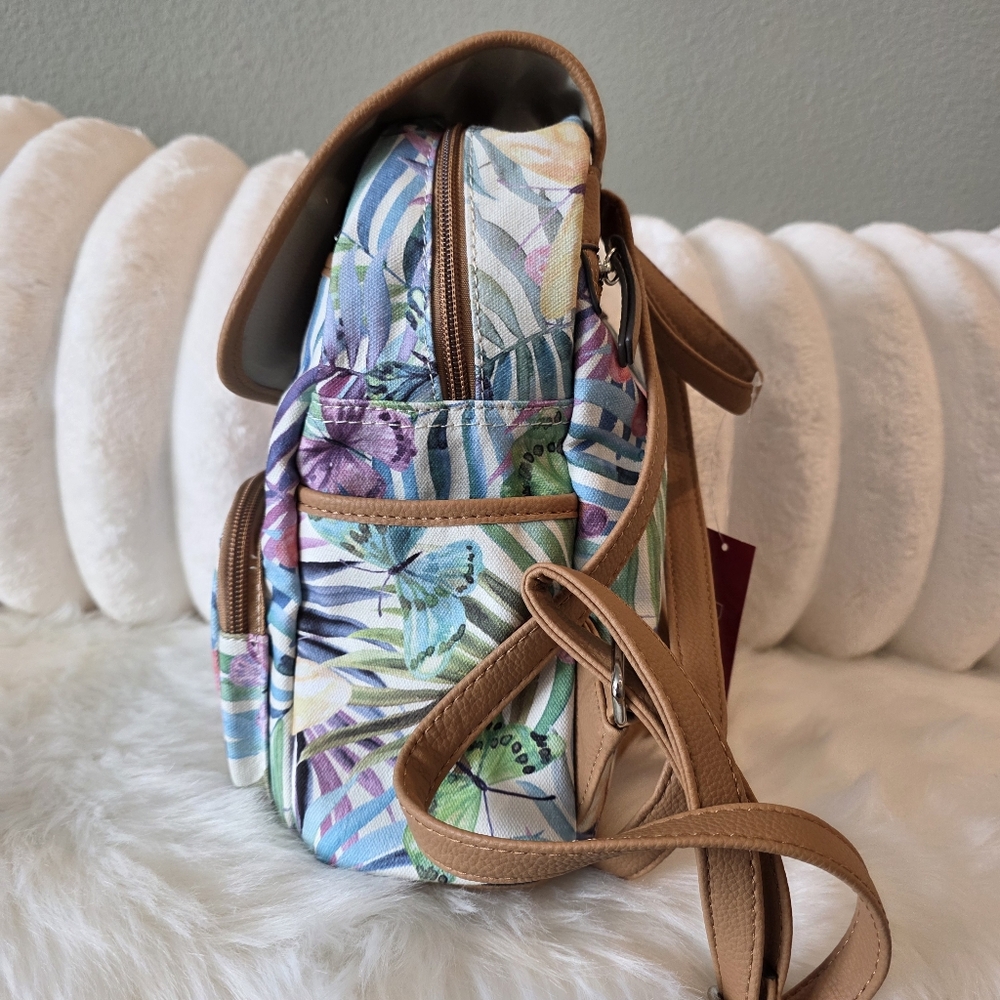 Butterlies Multi-Color Backpack - Picture 4 of 16